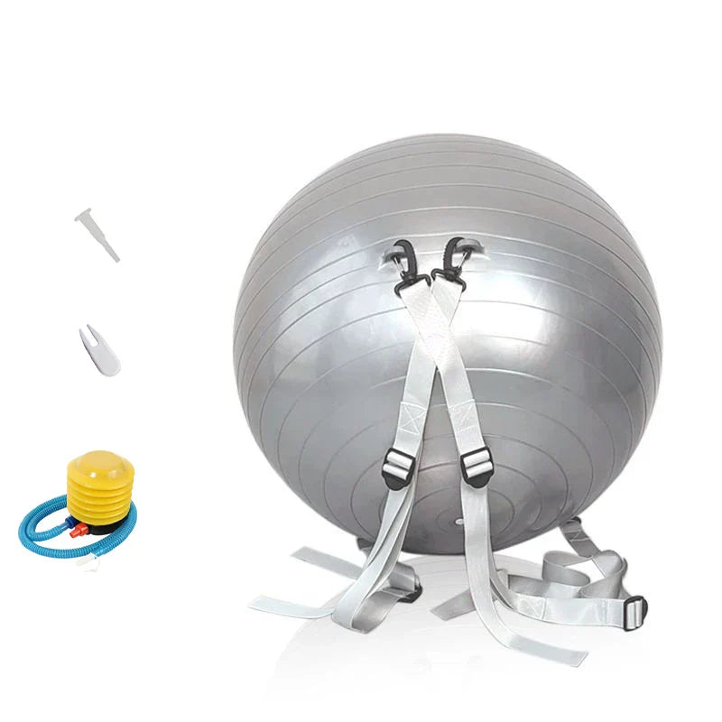 Fitness Yoga Ball with Training BeltPVC Thickened Inflatable