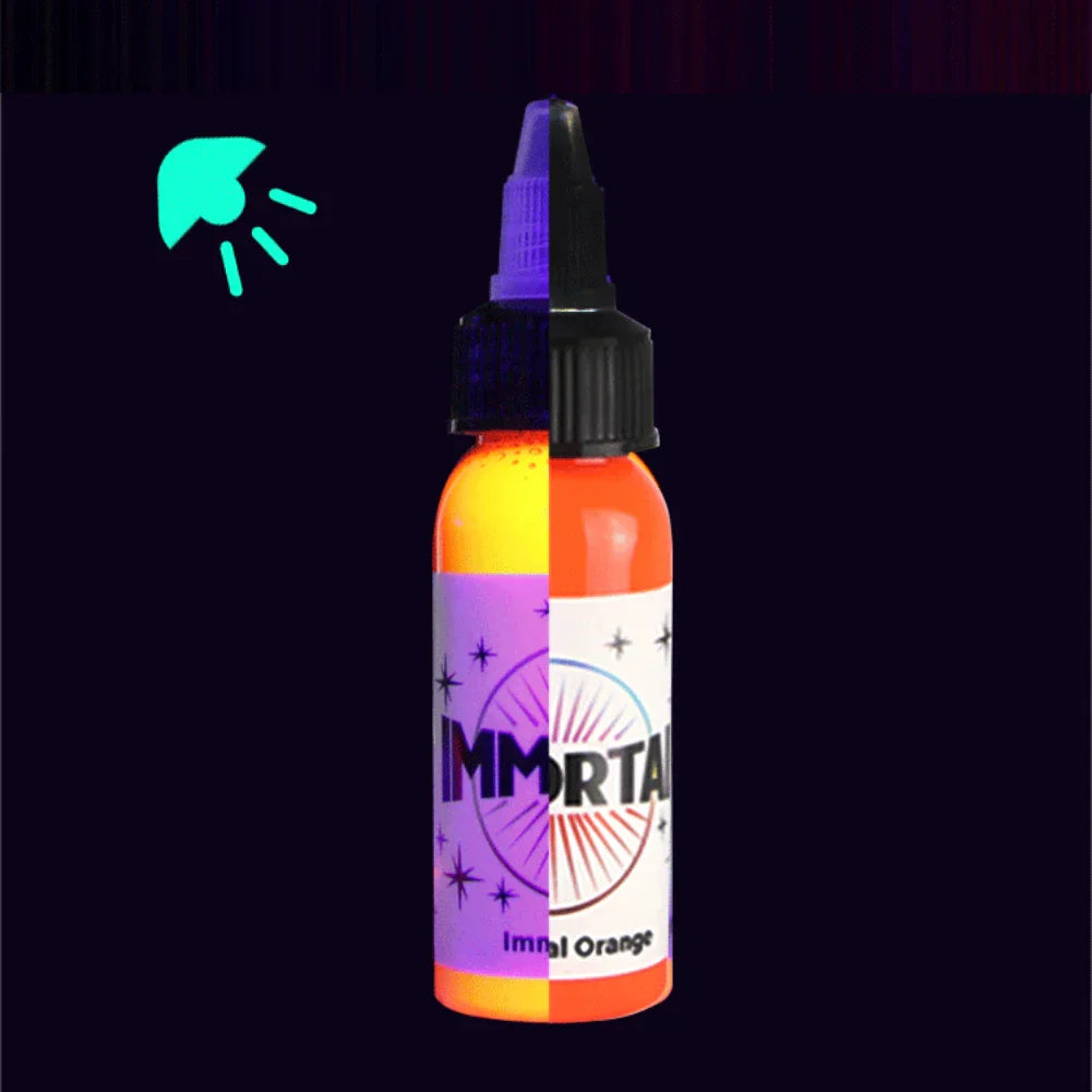 Fluorescent Tattoo Pigment 8 Colors Purple Light Professional