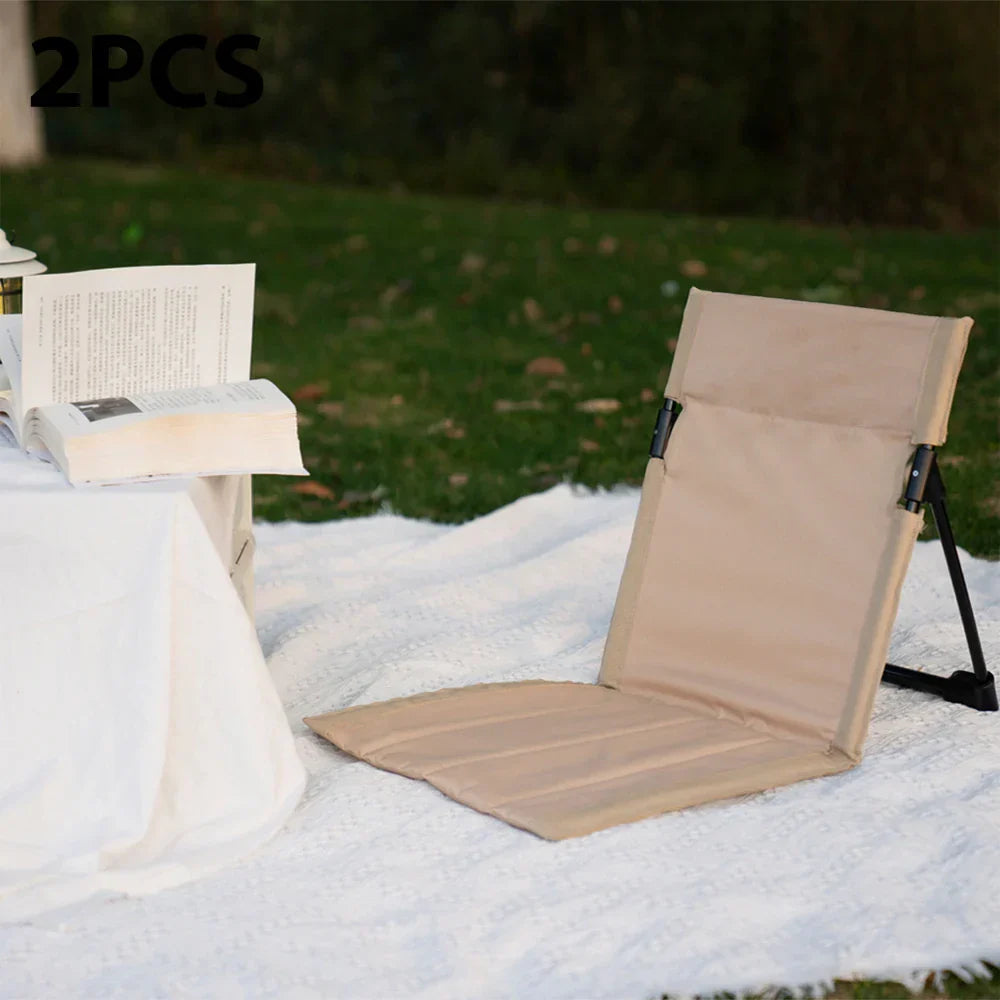 Foldable Camping Chair Outdoor Garden Park Single Lazy