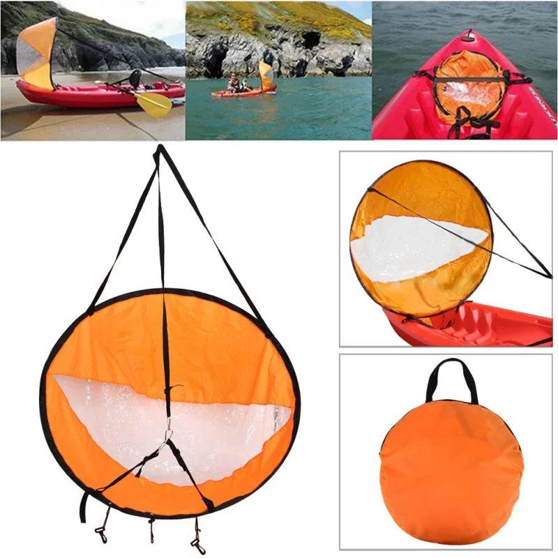 Foldable Durable Kayak Boat Wind Sail Sup Paddle