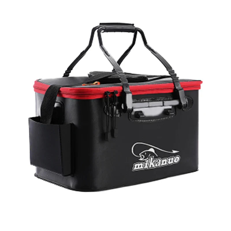 Folding live Fishing Bucket EVA Thickening Fish Bucket