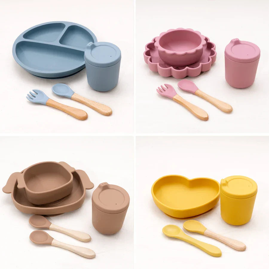 Food Grade Silicone Material Baby Drinking Cups Children's