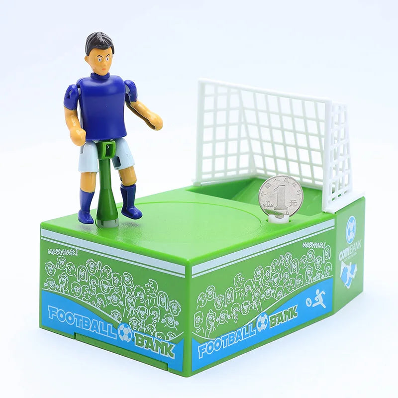 Football Field Piggy Bank Soccer Coin Holder Saving