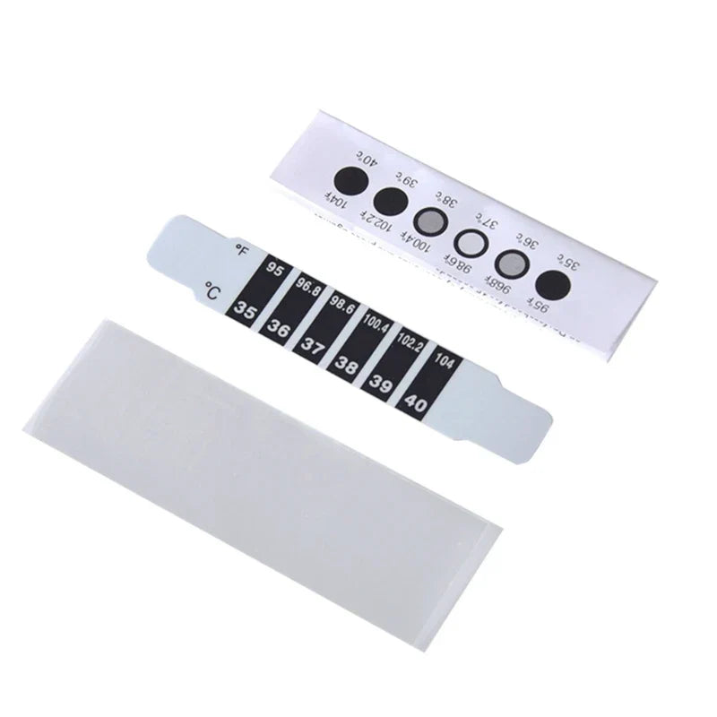 Forehead Thermometer Sticker LCD Display Fever Sticker Forehead