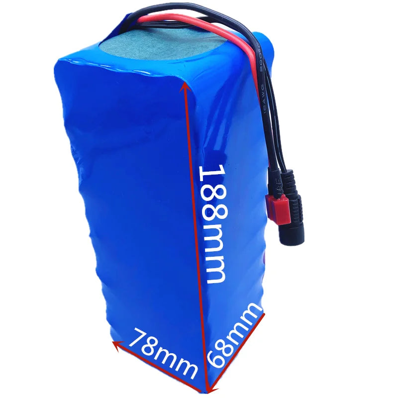 Free shipping 36V battery 10S4P 100Ah battery pack