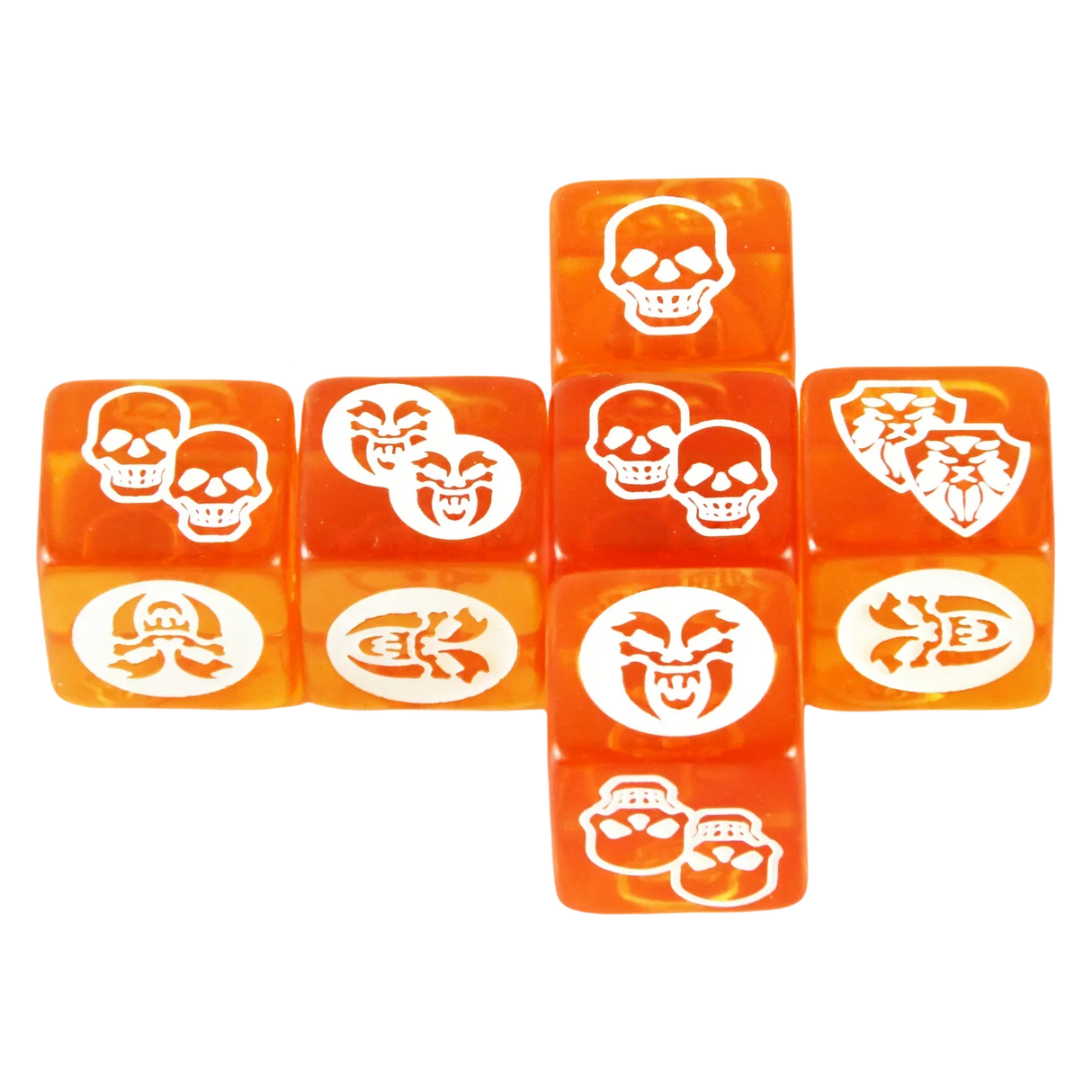 Game Dice 6pcs D6 Dice Opaque Color for