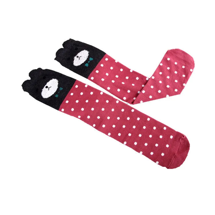 Girl Socks Knee Socks Kids Dance Legwarmers Cute
