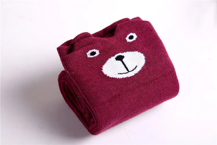 Girl Socks Knee Socks Kids Dance Legwarmers Cute