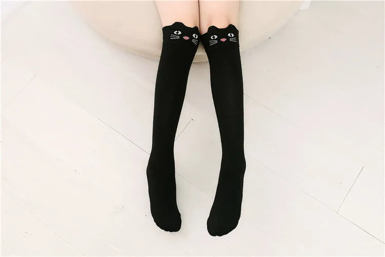 Girl Socks Knee Socks Kids Dance Legwarmers Cute