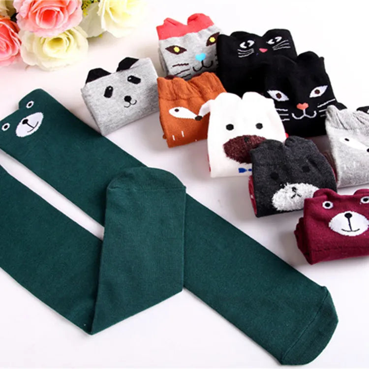 Girl Socks Knee Socks Kids Dance Legwarmers Cute