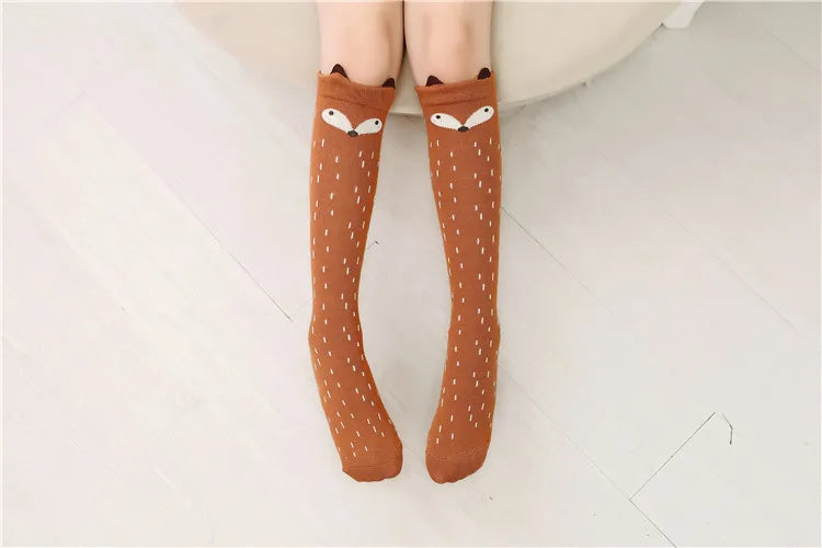 Girl Socks Knee Socks Kids Dance Legwarmers Cute