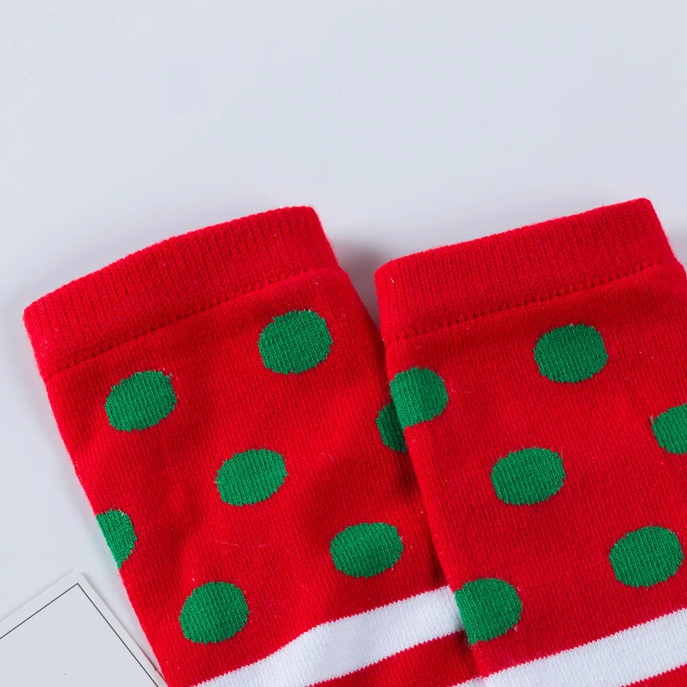 Girls Leg Warmers Stripe Toddler Leggings Cotton Knee