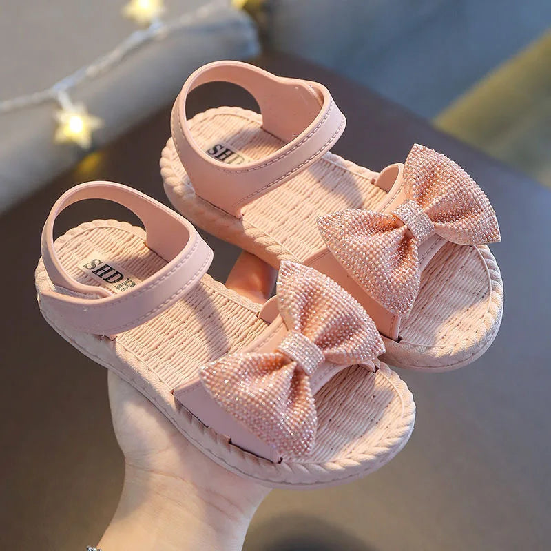 Girls' Sandals Summer New Korean Version Zhongda Children's