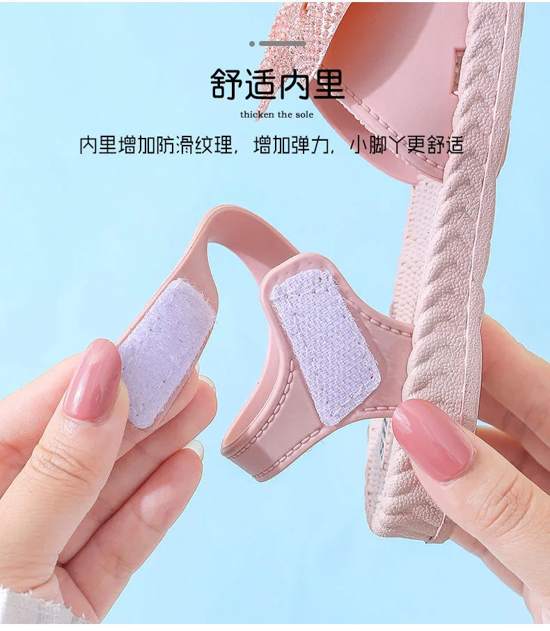 Girls' Sandals Summer New Korean Version Zhongda Children's