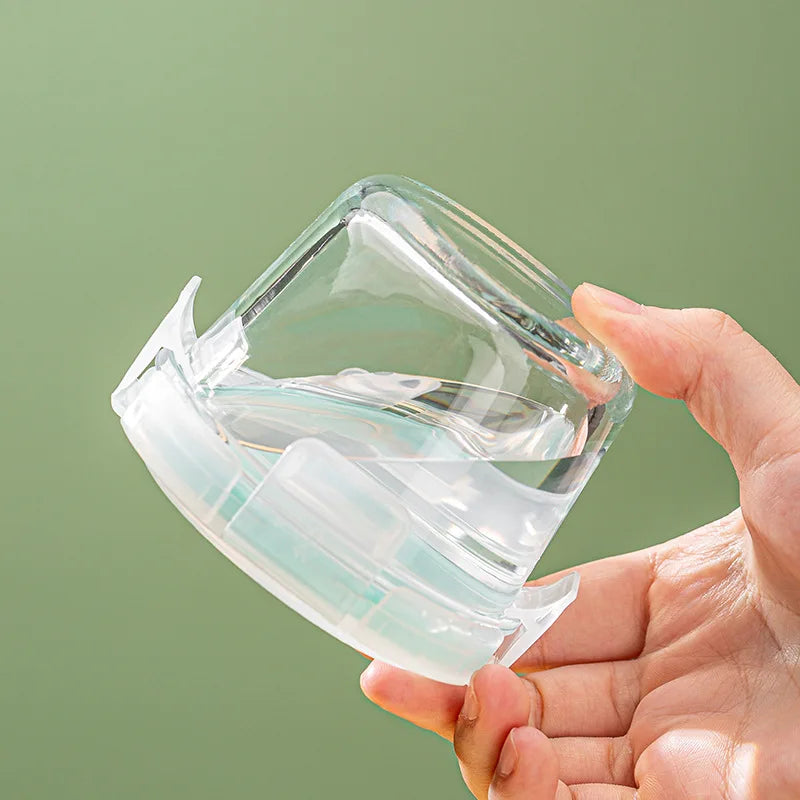 Glass Baby Food Storage Containers Leak-Proof Microwavable Snack