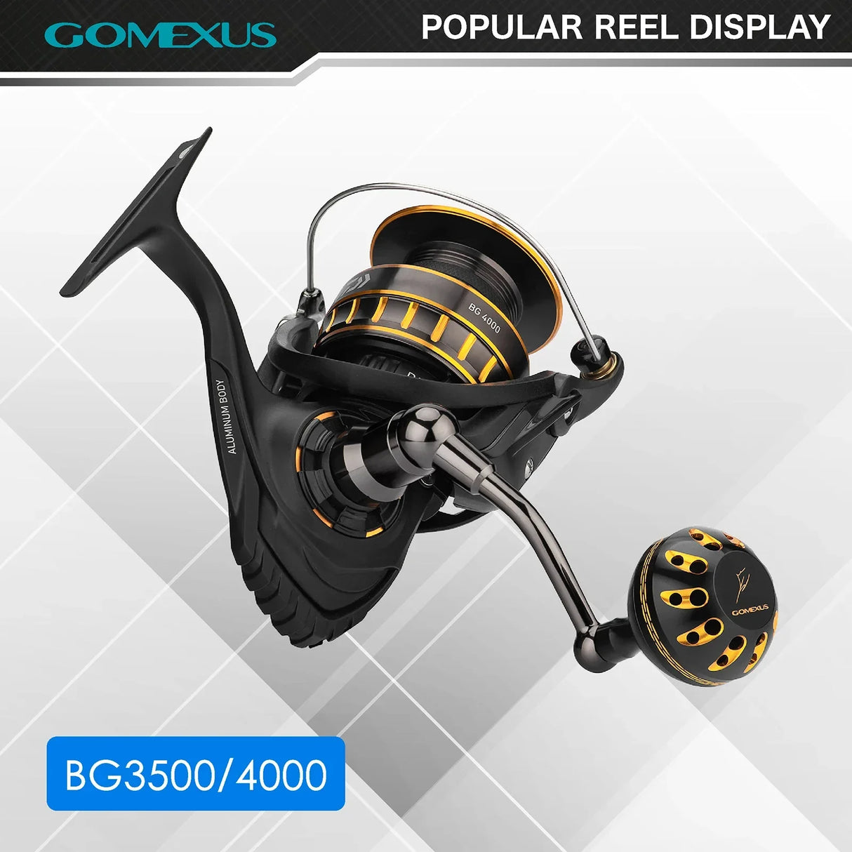 Gomexus Power Handle For Daiwa BG MQ Saltist