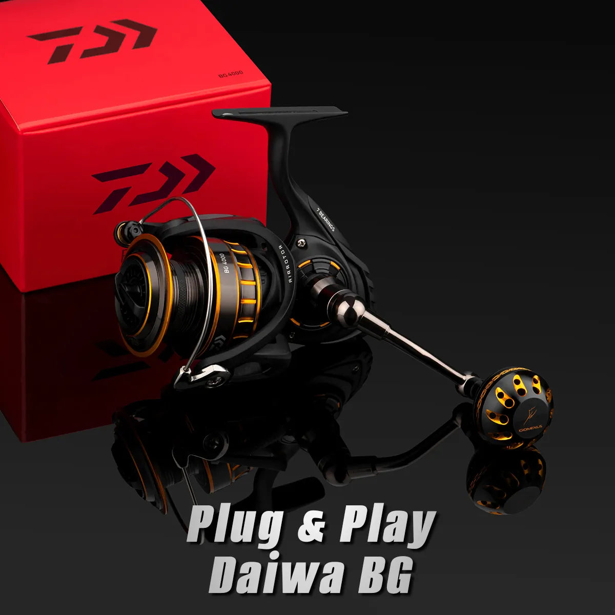 Gomexus Power Handle For Daiwa BG MQ Saltist