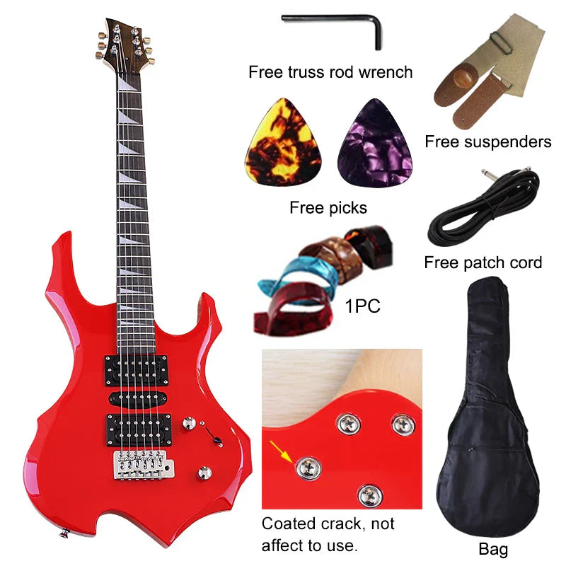 Good Quality Mini Electric Guitar Travel Guitar 34