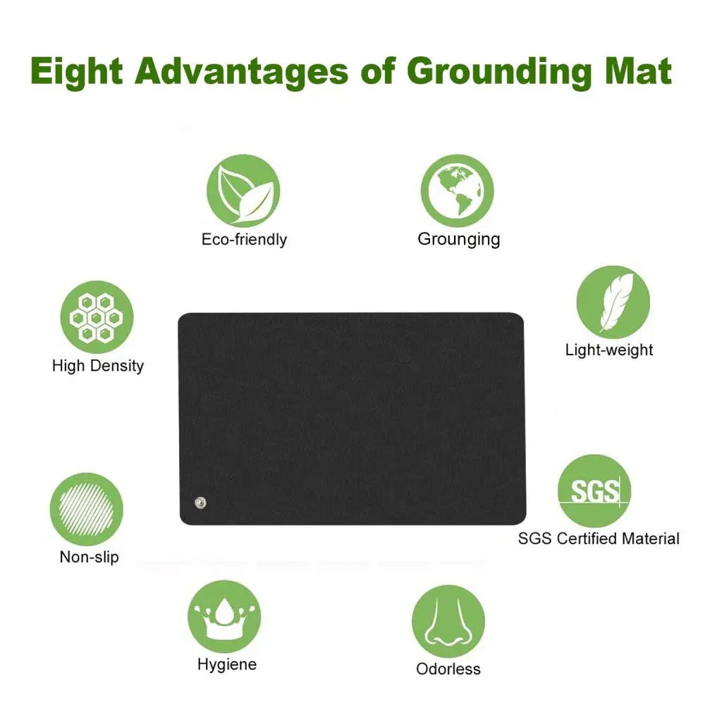 Grounding Mat for Improving Sleep Grounding Pad Health