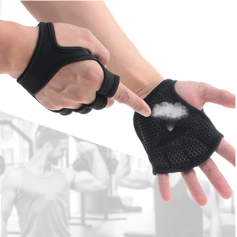 Gym Fitness Gloves Hand Protector Men Women Bodybuilding