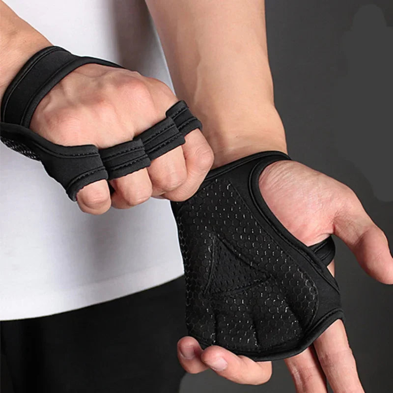 Gym Fitness Gloves Hand Protector Men Women Bodybuilding