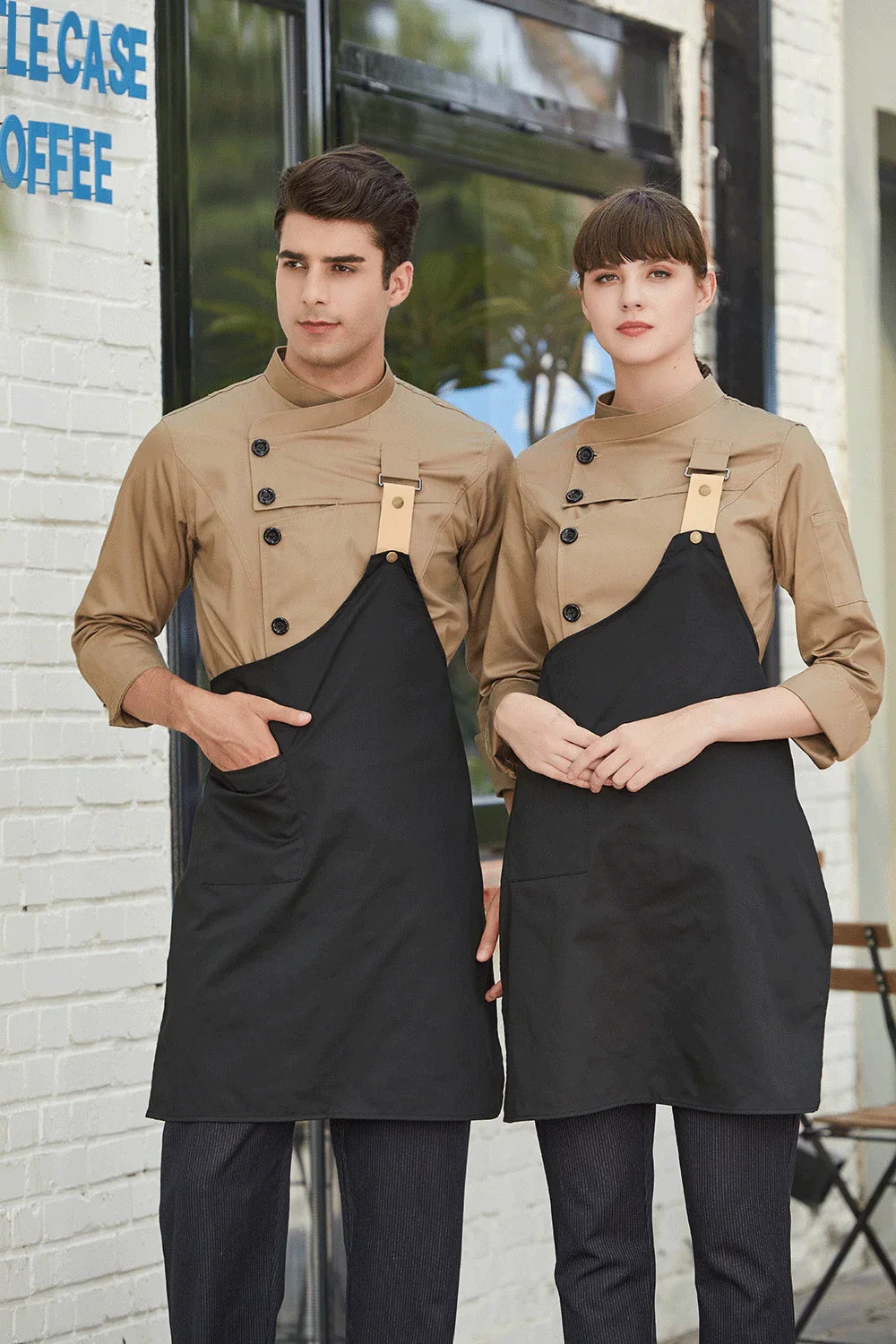2023 New Chef Clothes Uniform Restaurant Kitchen Cooking
