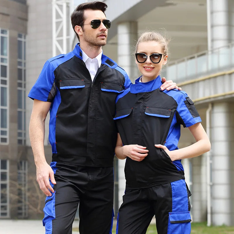Work Clothing Set Workwear Men Worker Coveralls Workmen