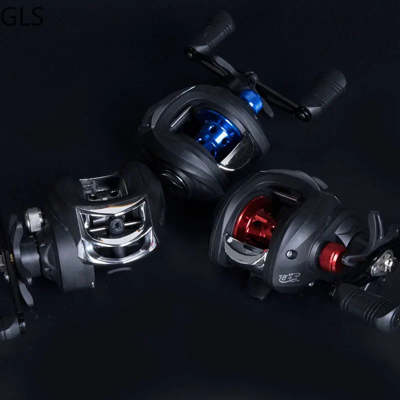 Left/Right Hand 8kg Max Drag Fishing Wheel 7.2:1