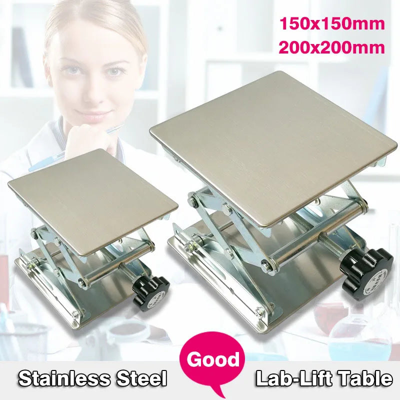 Stainless Steel Lifting Platform Laboratory Lifting Stand Scissor