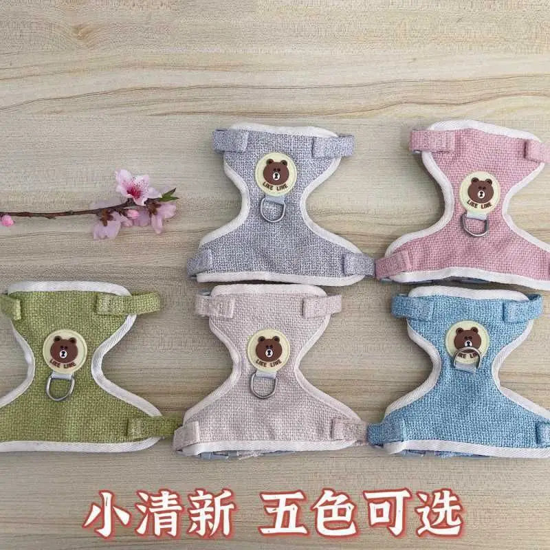 Rabbits Accessories Bunny Collar Animal Harness Cat Leash