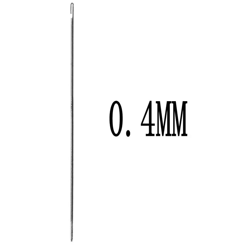 5pcslot super long stainless steel beading needles easy