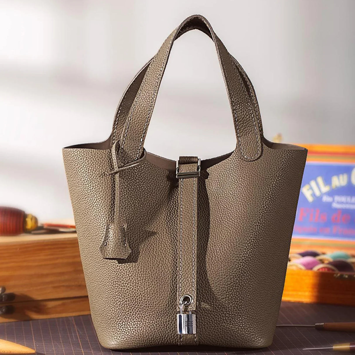 Handbag Making Kit DIY Leather Bucket Bag Bottom