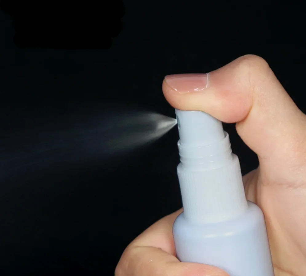 100PCS/LOT White Spray Bottle 10ml 20ml 30ml 50ml