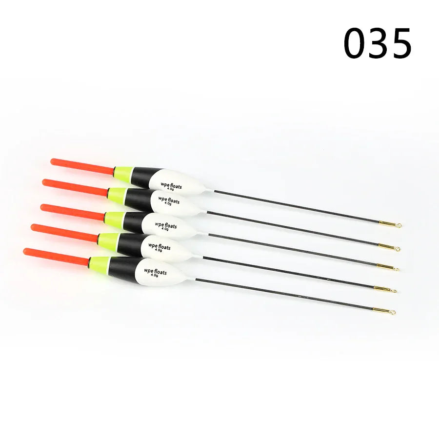 W.P.E Fishing Float 5pcs/lot 19cm-24cm 4g Barguzinsky Fir