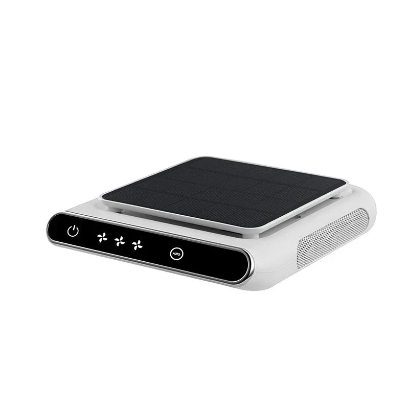 3 Modes Car Air Purifier Solar Powered 5V