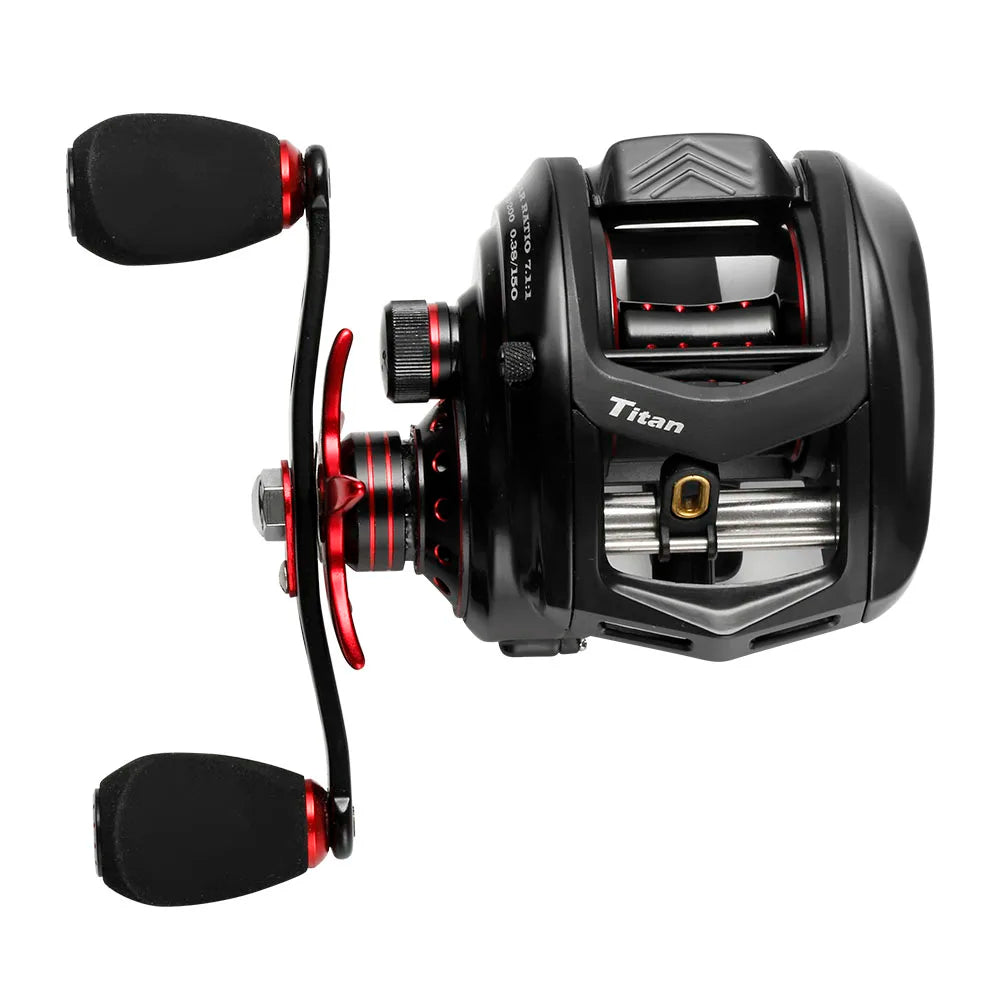 JOHNCOO Fishing reel MT200 Bait Casting Reel Big