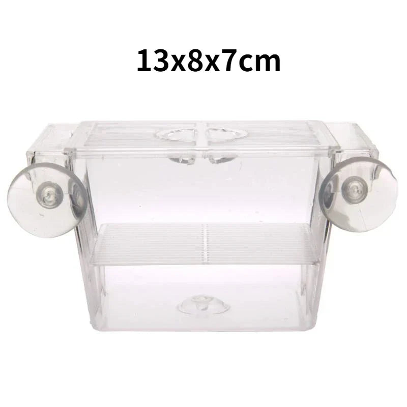 Aquarium Breeding Incubator Isolation Box Double Layer 4