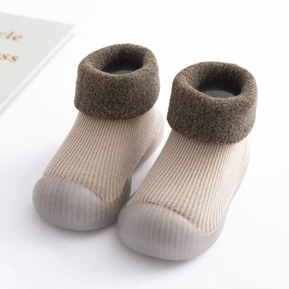 baby sock shoes for winter thick cotton animal