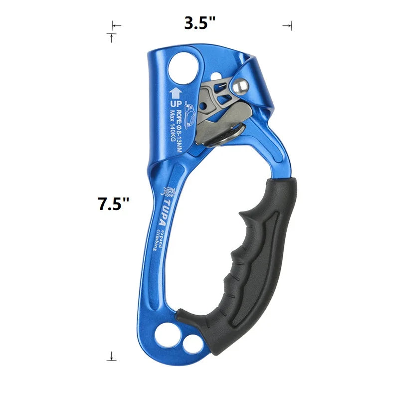 SRT Rock Climbing Hand Ascender Alloy Rigging Rope