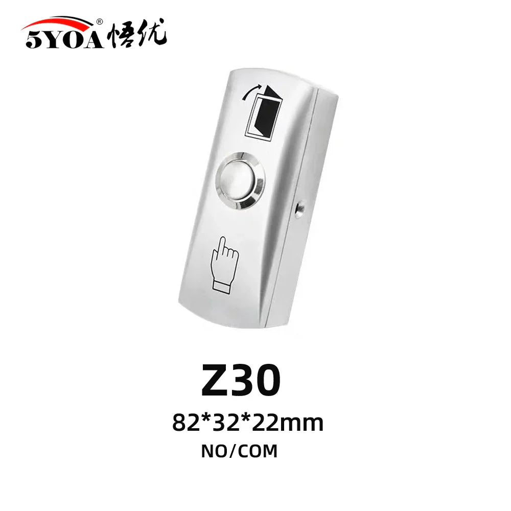 Access Button Door Exit Push Switch No Touch