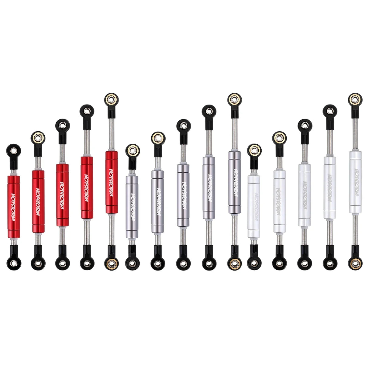 INJORA 1PCS 72-102mm Adjustable Servo Steering Link 1/10