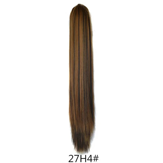 22inch Claw Clip On Ponytail Hair Extension Synthetic