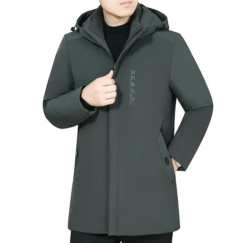 Winter Parka Men 2022 New Casual Thicken Cotton