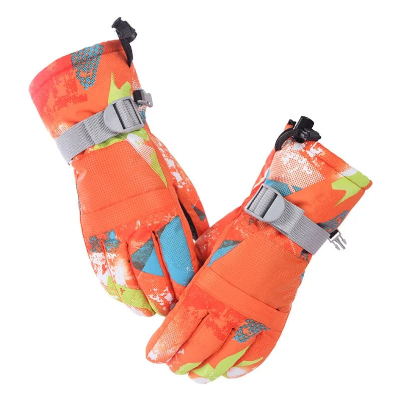 Kids Children Winter Warm Snowboard Touch Screen Ski