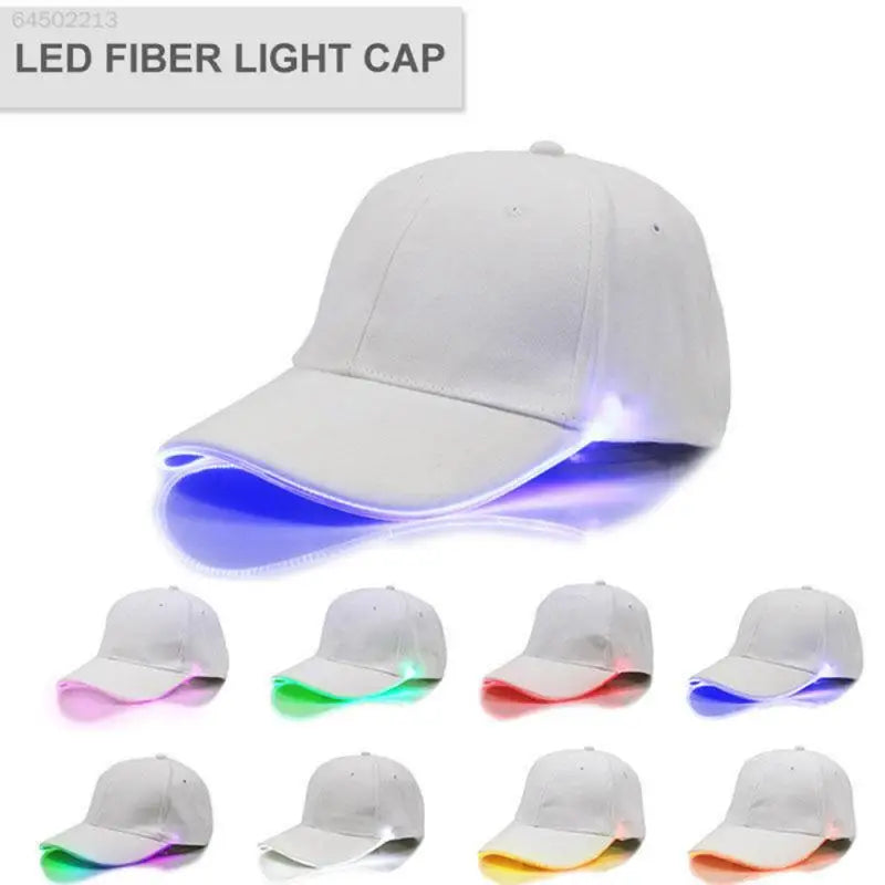 Colorful Light Baseball Cap Creative Party Night Luminous