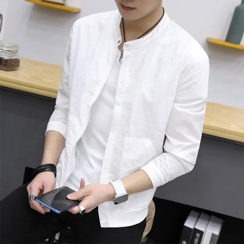 Men Summer Sunscreen Jackets 2021 Ultra Light Mens