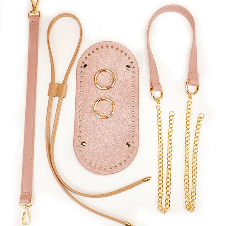 1 Set Handmade Handbag Shoulder Strap Woven Bag