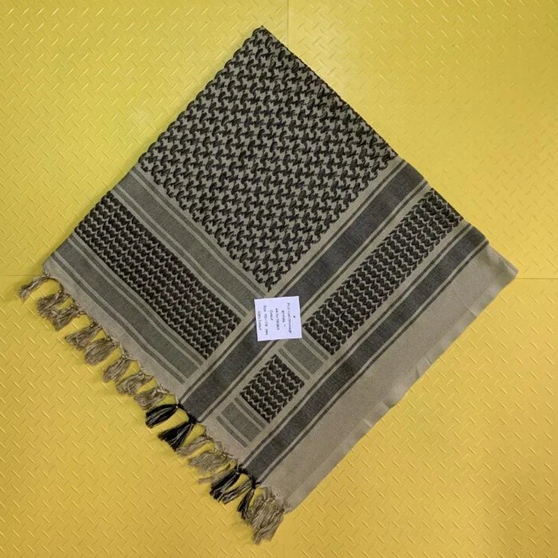 Women Scarf Bandana, Palestinian Kerchief Shawl Neck, Military