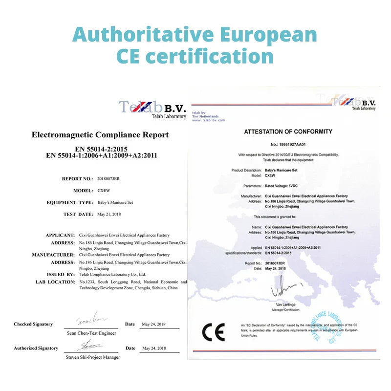 Electric Baby Nail Trimmer USB Charging Kids Infant