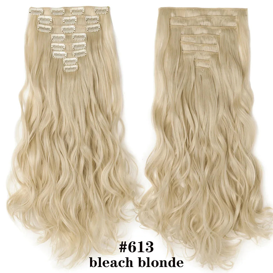 HAIRRO 24Inches 170g 36 Colors Long Straight Synthetic